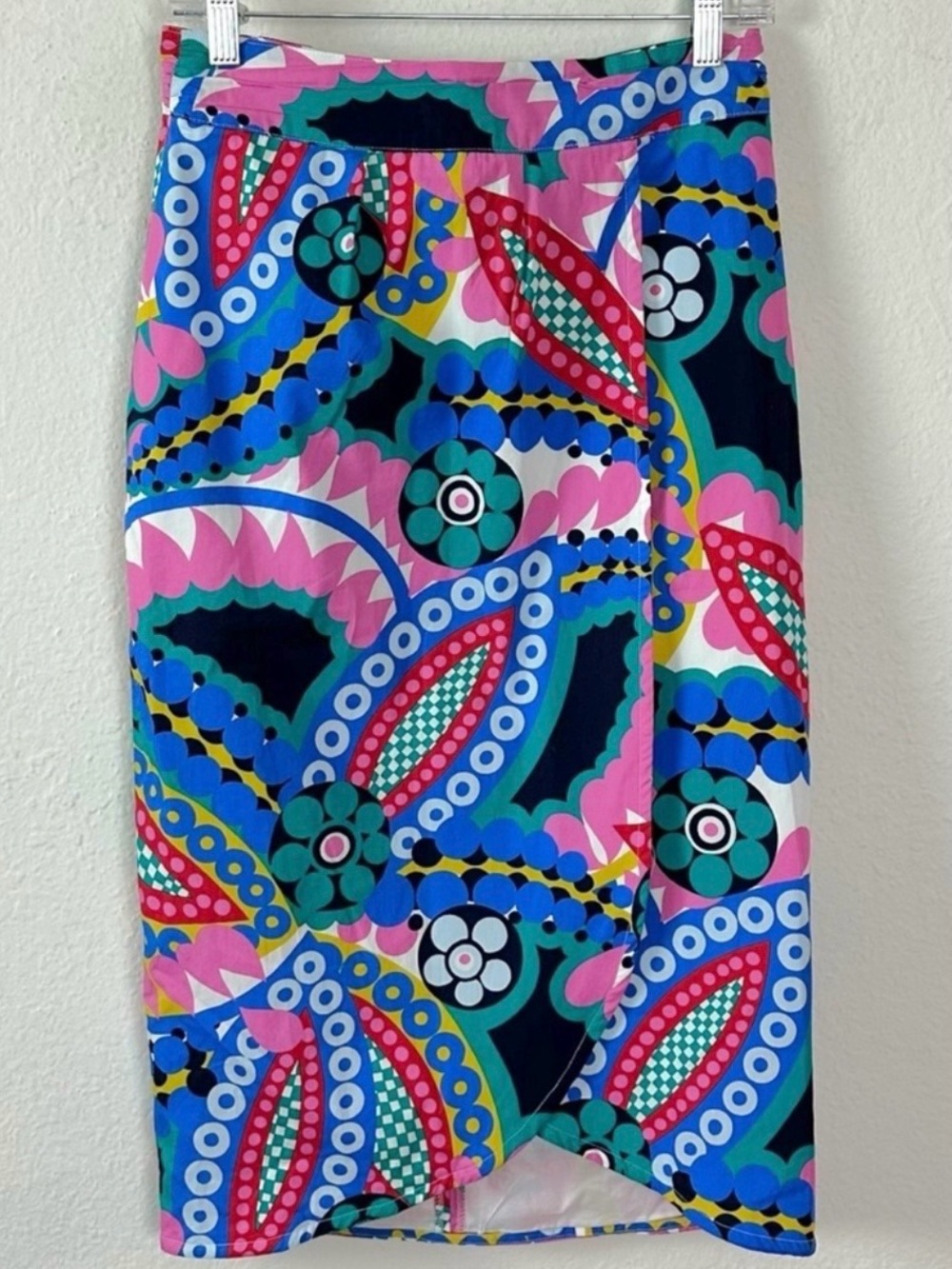 J.Crew Tie Back Tulip Skirt in Ratti Kaleidoscope Floral Size 4